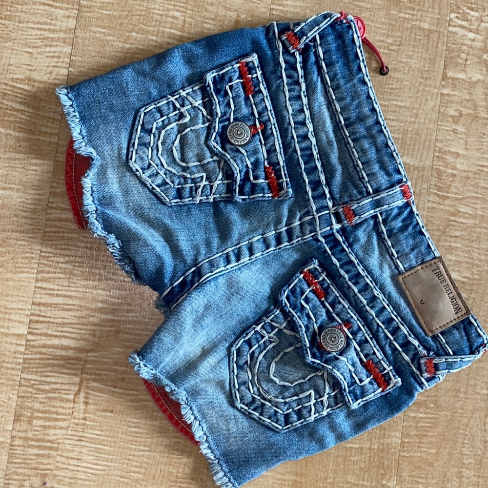 Kids true religion shorts